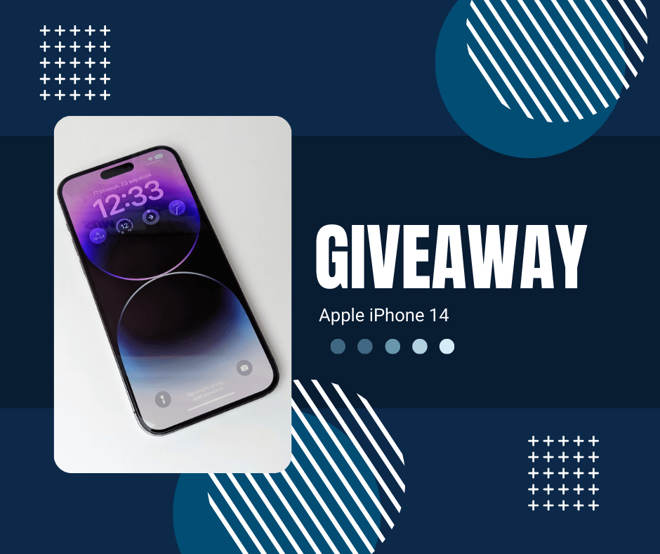 Free iPhone 14 Pro Max Giveaway Today