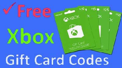 Xbox Gift Card Free Codes