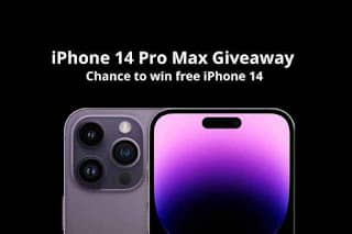 Free iPhone 14 Pro Max Giveaway