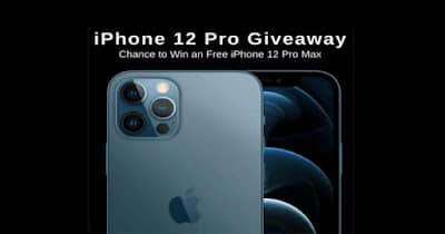 iPhone 12 Giveaways Win iPhone Pro Max Free
